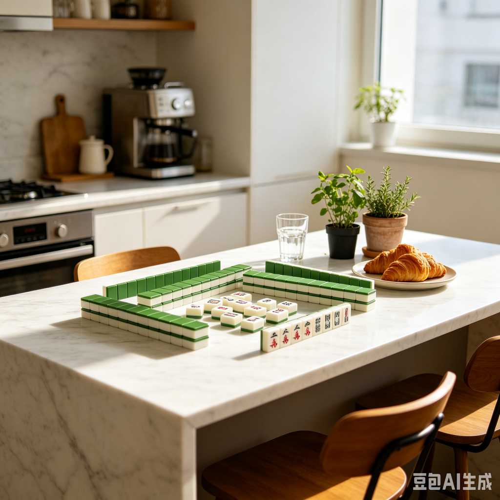 minimalist mahjong tiles