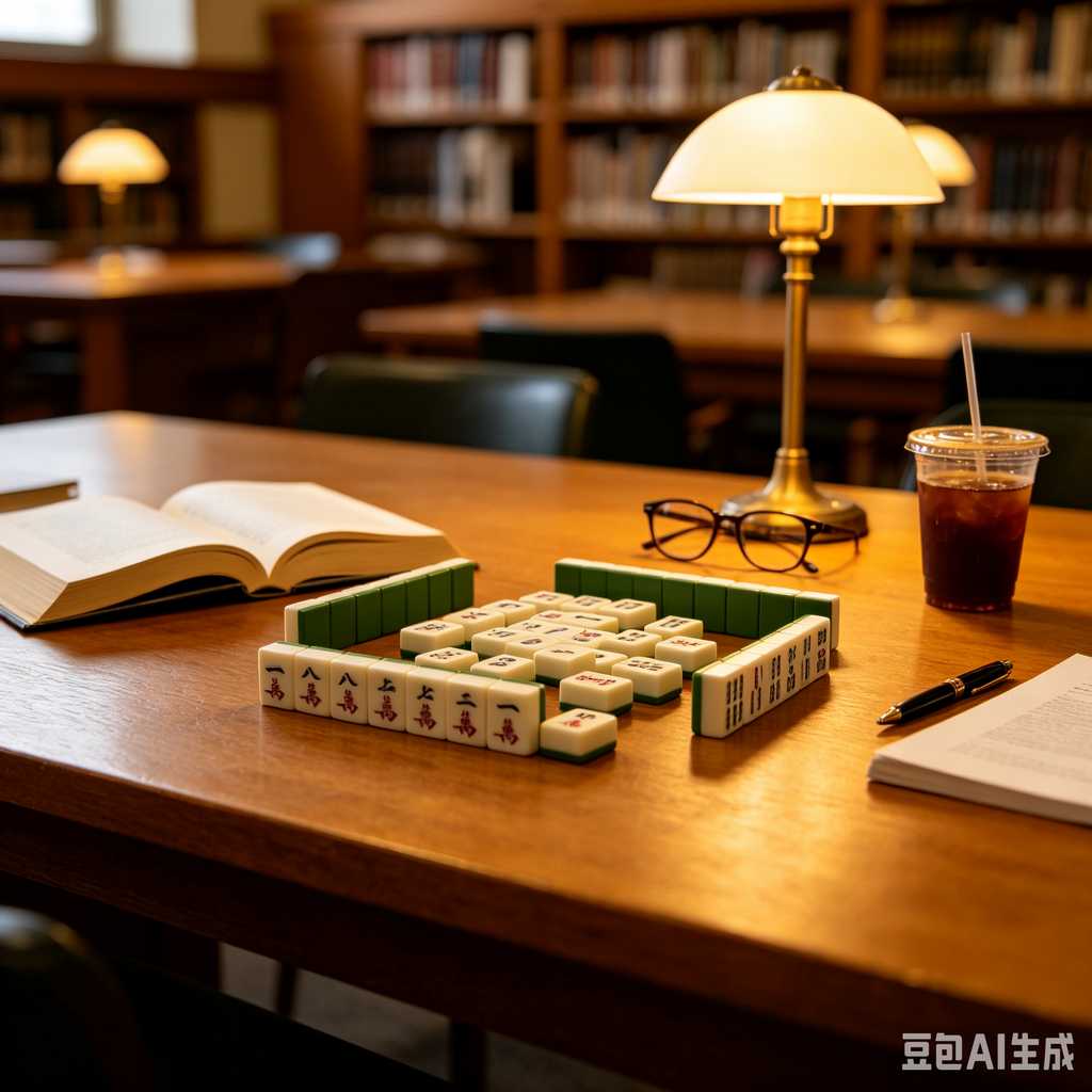 mahjong set for home entertainment