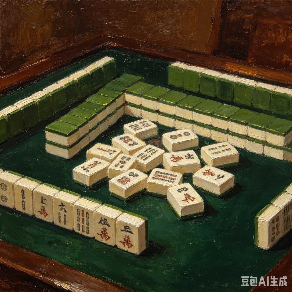 deep engrave mahjong tiles