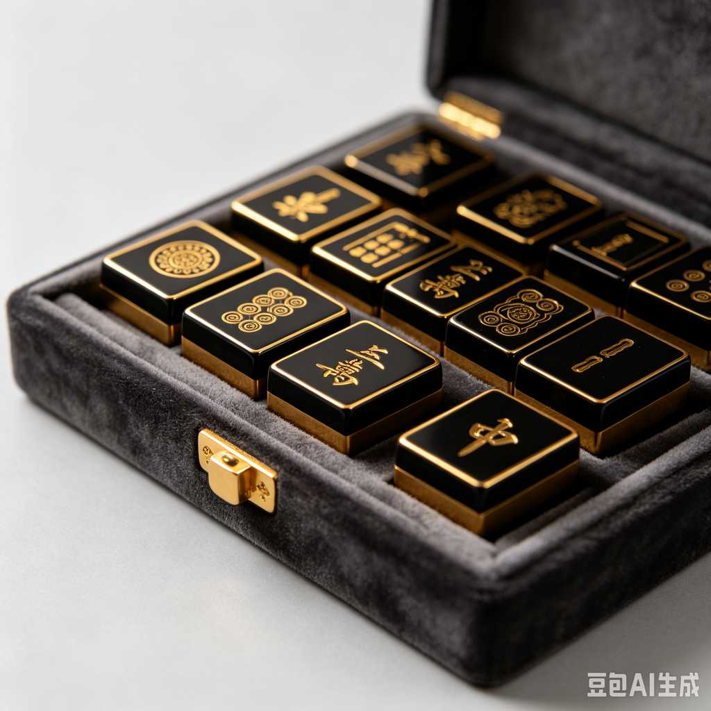 exquisite packaging mahjong set
